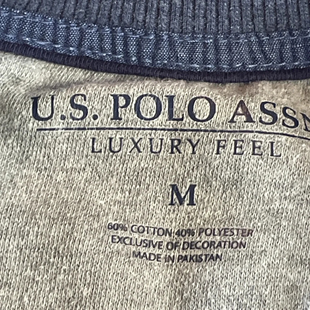 US Polo Association Luxury Feel Medium Heavy‎ weight Navy Round Neck Sweatshirt